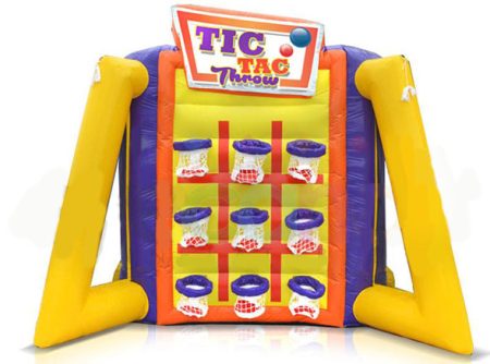 Inflatable Tic Tac Toe Throw
