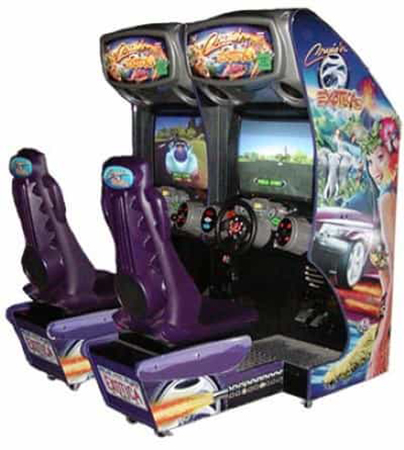 Cruis'n WORLD Arcade Sit Down Driving Racing Video Game Machine