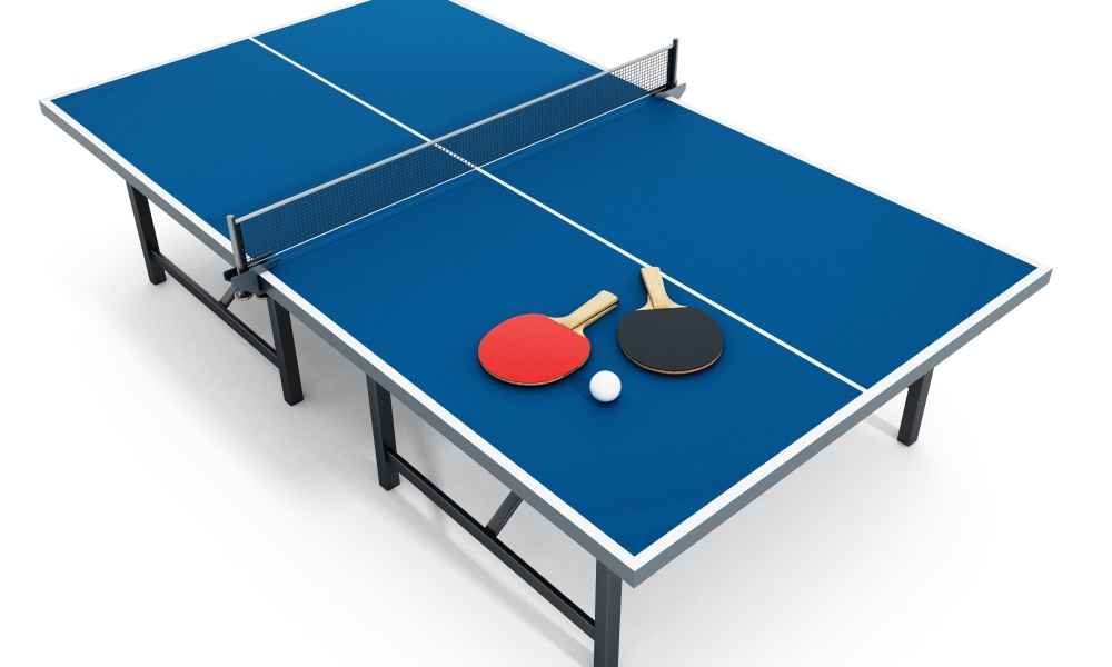 ping pong ball table